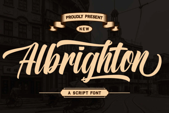 Albrighton Font: Elevate Your Brand with Timeless Script Typography