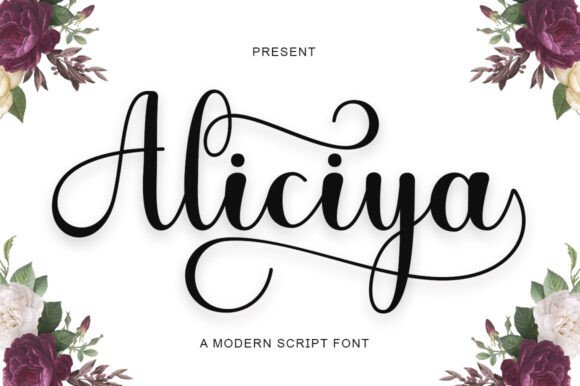 Aliciya Font Review: Elegant Script for Web Design