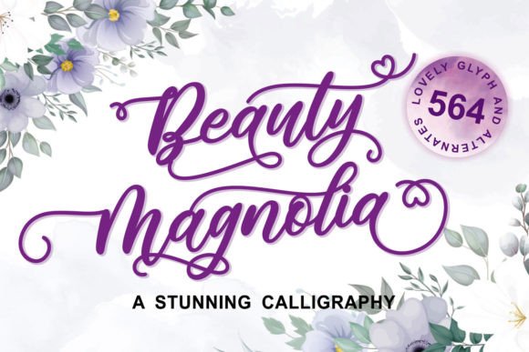 Beauty Magnolia Font: Elevating Editorial Design