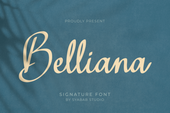 Belliana: A Handwritten Script Font That Elevates Your Business Branding
