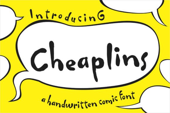 Cheaplins Font: Sweet Handwritten Style for Crafters