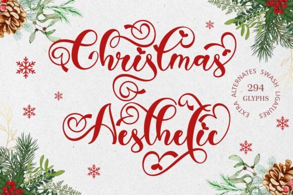 Christmas Aesthetic Font: A Designer’s Branding Test