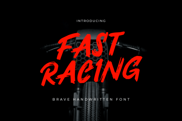 Fast Racing Font: Dynamic Typography for Editorial Design