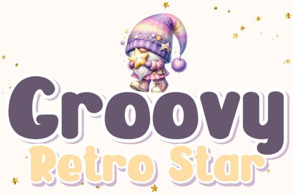 Groovy Retro Star Font: A Web Designer’s Layout Test
