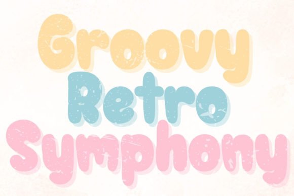 Groovy Retro Symphony Font: Elevate Your Small Business Brand