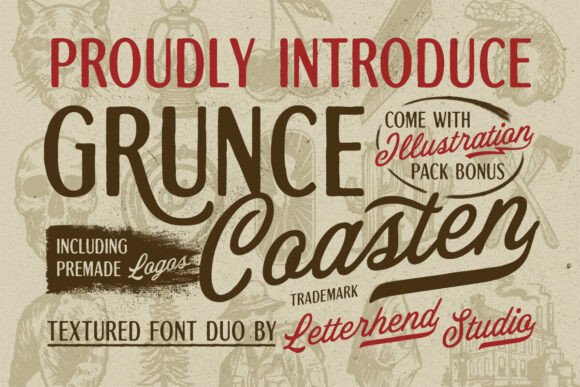 Grunce Coasten Font: A Web Designer’s Layout Test