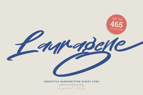 Lauragene: A Freestyle Script Font That Elevates Campaign Visuals