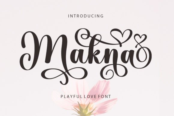 Makna: A Modern Script Font for Web Design and Digital Branding