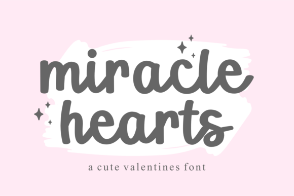 Miracle Hearts Font: Editorial Charm for Romantic Layouts