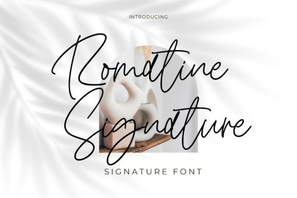 Romatine Signature Font: A Web Designer’s Layout Review