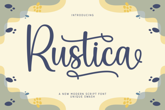 Rustica Font: Elevating Handmade Products with Rustic Charm