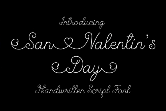 San Valentin s Day Font Review for Romantic Branding