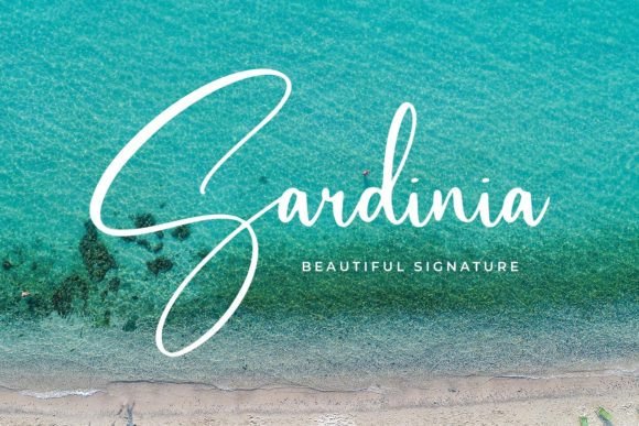 Sardinia Font: Sweet Handwritten Style for Crafters