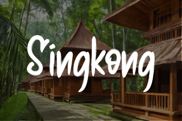 Singkong: A Fresh Handwritten Font for Modern Digital Campaigns