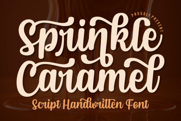 Sprinkle Caramel Font: Sweet Branding for Small Business