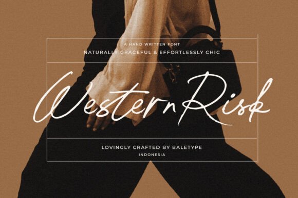 Western Risk Font: Authentic Script for Campaigns